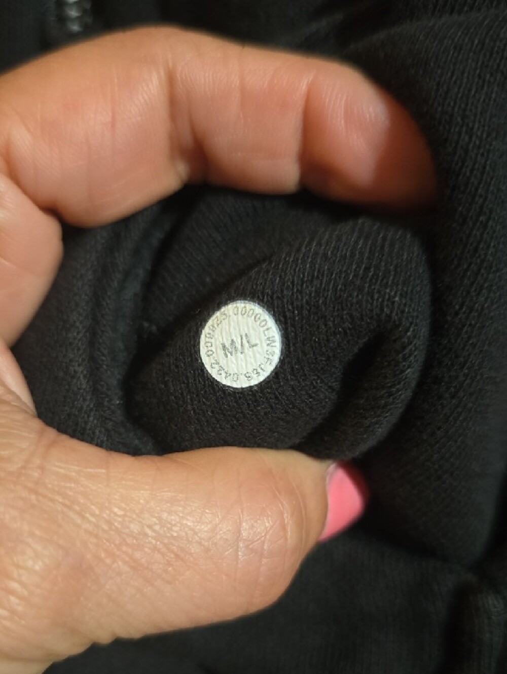 #142. Lululemon Scuba Oversized Funnel Neck Shirt - Black - Picture 9 of 10